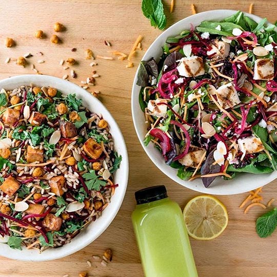 Mad Greens Wraps Salads Bowls Juices Soup
