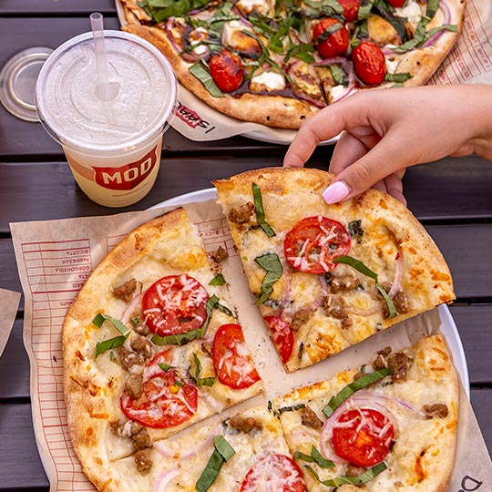 Mod Pizza Salad Custom Made Pick Your Toppings