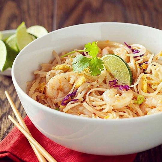 Noodles World Kitchen Japanese Pan Penne Rosa
