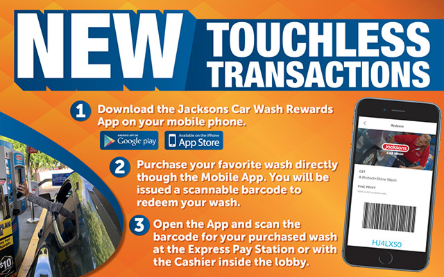 Special Jacksons Touchless Transactions