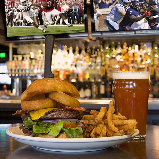 Thirsty Lion Sports Draft Beer Handcrafted Food Watch The Game Tempe