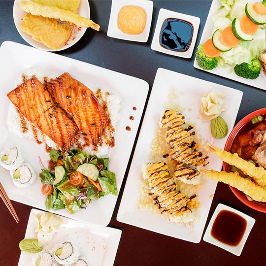 Yogis Grill Healthy Japanese Cuisine Teriyaki Tempura Sushi