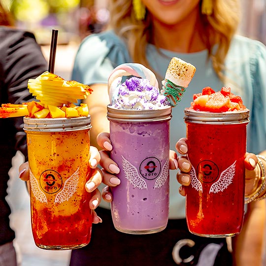 Zero Degrees Specialty Drinks Asian Hispanic Fusion