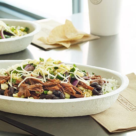 Chipotle Mexican Tacos Burritos Bowls