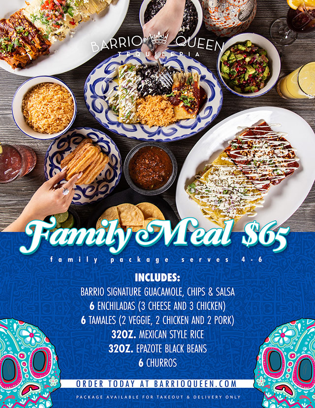 Special Barrio Queen Family Packages
