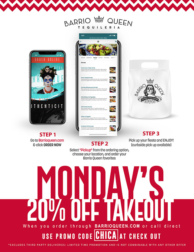 Special Barrio Queen Monday Promo
