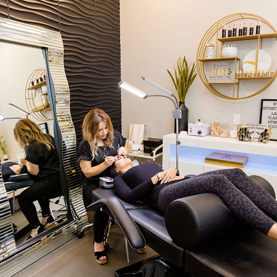 Enclave Suites Hairstylists Waxing Botox Dermaplaning Massage